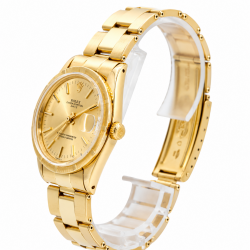 Rolex 18K Yellow Gold Date 34MM 1501 Watch